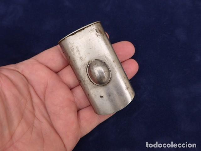 Militaria: ANTIGUO BROCAL Y CONTERA DE MACHETE ESPA&Ntilde;OL - Foto 2