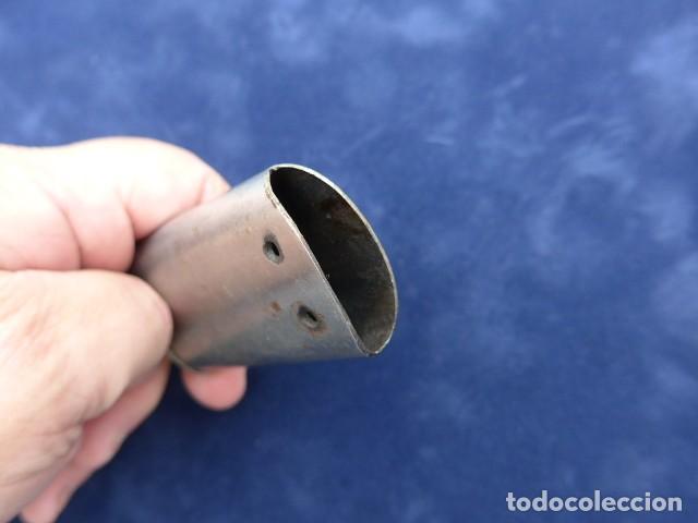 Militaria: ANTIGUO BROCAL Y CONTERA DE MACHETE ESPA&Ntilde;OL - Foto 8