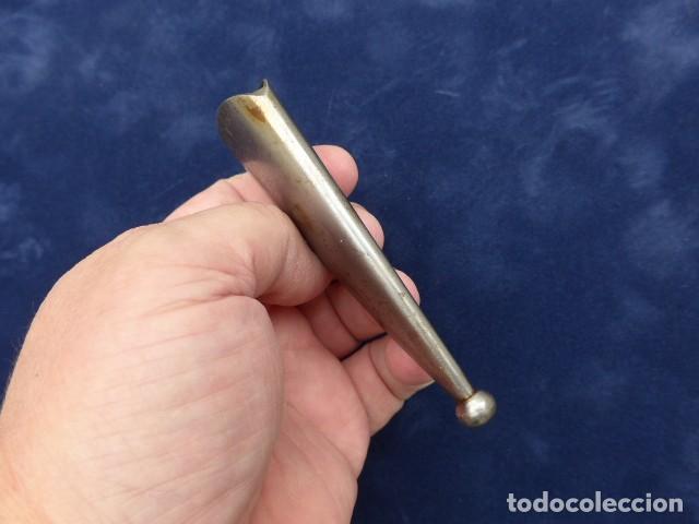 Militaria: ANTIGUO BROCAL Y CONTERA DE MACHETE ESPA&Ntilde;OL - Foto 10