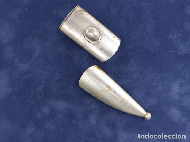 Militaria: ANTIGUO BROCAL Y CONTERA DE MACHETE ESPA&Ntilde;OL - Foto 16