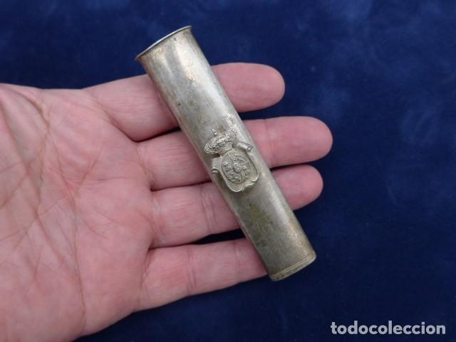 Militaria: ANTIGUO BROCAL PARA FUNDA DE ESPADA O ESPADIN ESPA&Ntilde;OL