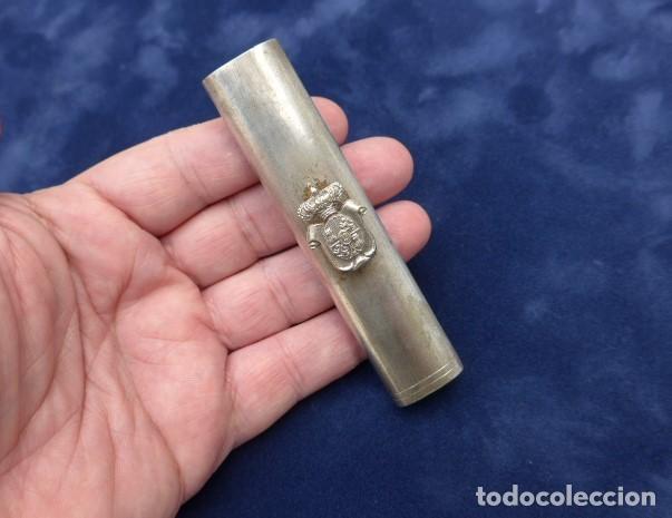 Militaria: ANTIGUO BROCAL PARA FUNDA DE ESPADA O ESPADIN ESPA&Ntilde;OL
