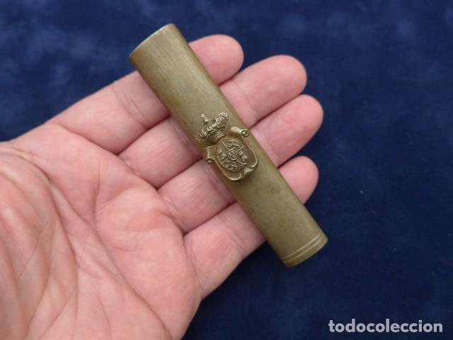 Militaria: ANTIGUO BROCAL PARA FUNDA DE ESPADA O ESPADIN ESPA&Ntilde;OL