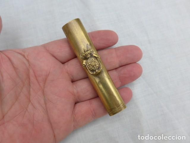 Militaria: ANTIGUO BROCAL PARA FUNDA DE ESPADA O ESPADIN ESPA&Ntilde;OL