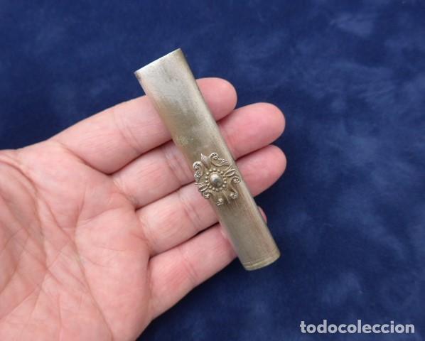 Militaria: ANTIGUO BROCAL PARA FUNDA DE ESPADA O ESPADIN ESPA&Ntilde;OL
