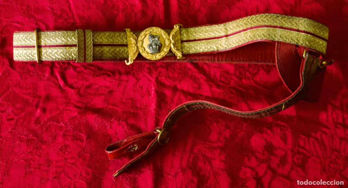 Militaria: The Second Life Guards Full Dress Sword Belt and Sling