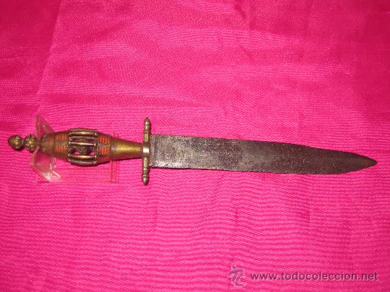 Militaria: CUCHILLO SIGLO XVII - Foto 1