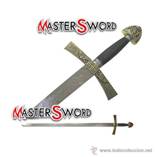 Militaria: ESPADA WILFRIDO DE IVANHOE GRABADA. 100 CMS - Foto 1