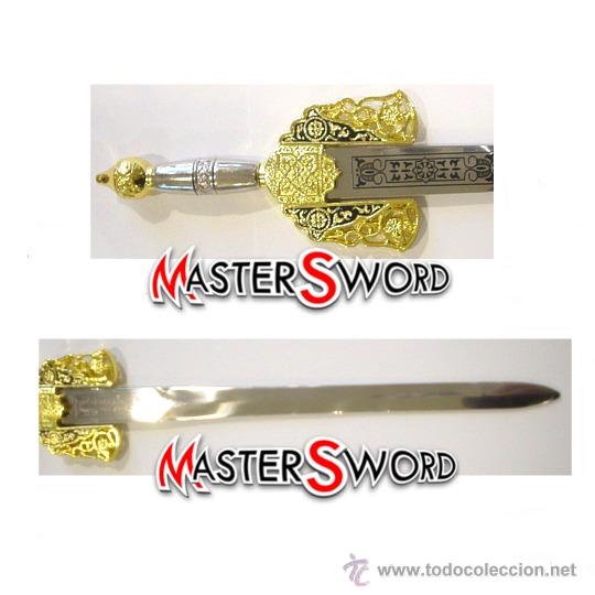 Militaria: MINI ESPADA ARABE BOABDIL + CAJA. 29 CMS - Foto 1