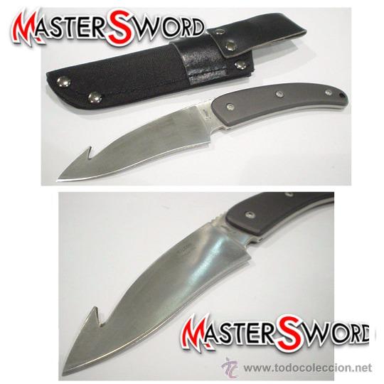 Militaria: CUCHILLO GRAN COMANDO DESHOLLADOR + FUNDA. 22 CMS - Foto 1