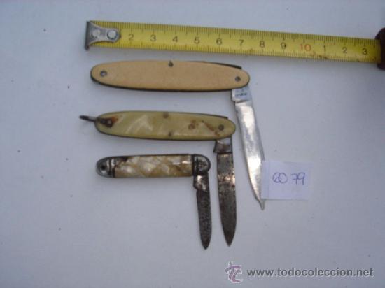 Militaria: Juego de navajas. - Foto 1