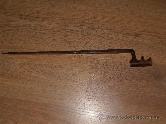 Militaria: bayoneta de cubo - Foto 1