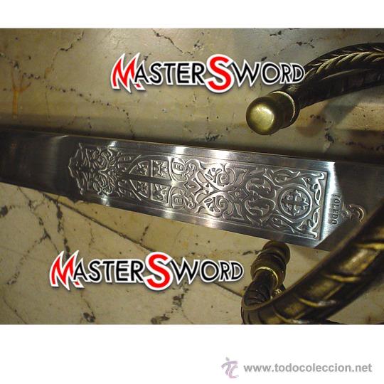 Militaria: ESPADA DEL CID COLADA ROPERA + FUNDA. 105 CMS - Foto 2