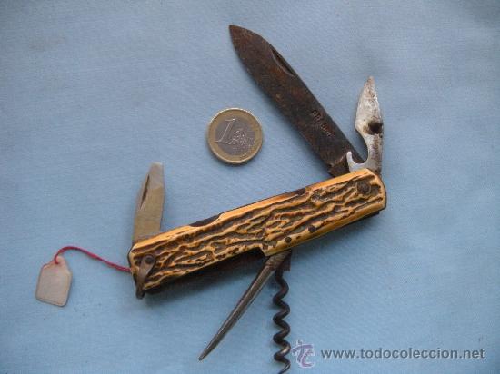 Militaria: ANTIGUA NAVAJA MULTIUSOS. PRASEL - Foto 2