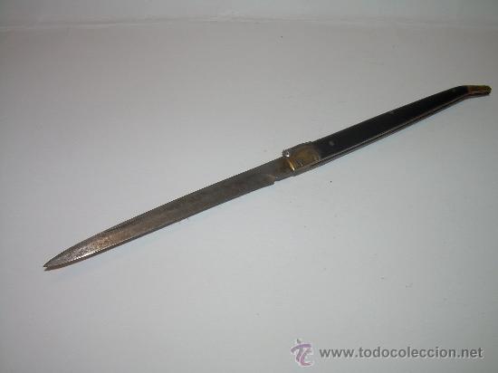Militaria: ANTIGUA NAVAJA. - Foto 2