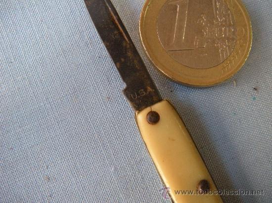 Militaria: MINIATURA DE NAVAJA USA - Foto 2