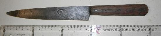 Militaria: Cuchillo de cocina, 24 cms, marca VIC - Foto 2