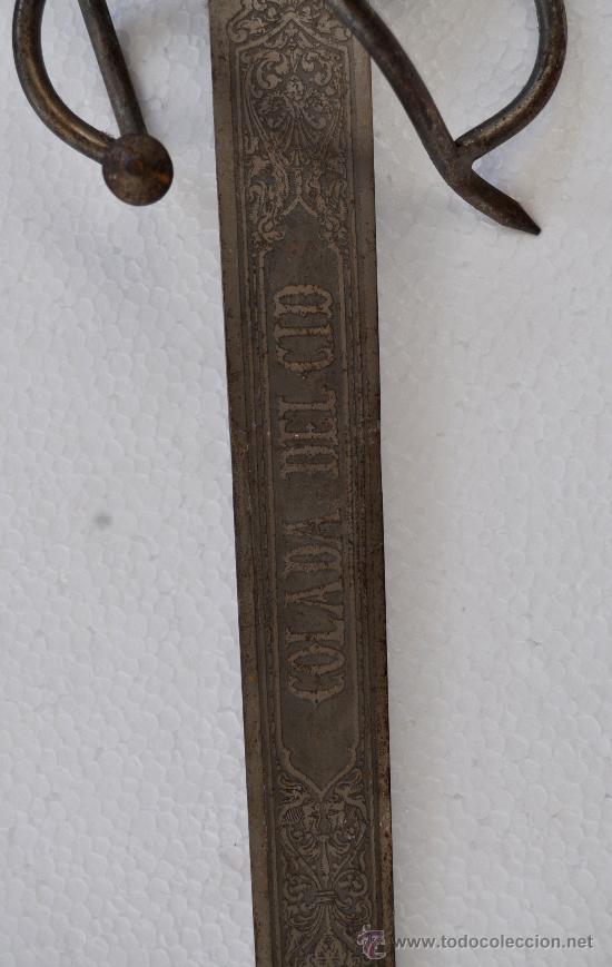 Militaria: ESPADA DE TOLEDO. COLADA DEL CID - Foto 4