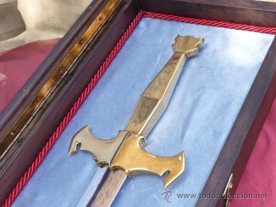 Militaria: ESPECTACULAR  ESPADA  ARTESANAL - Foto 13