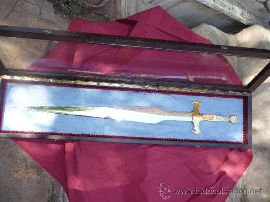 Militaria: ESPECTACULAR  ESPADA  ARTESANAL - Foto 14