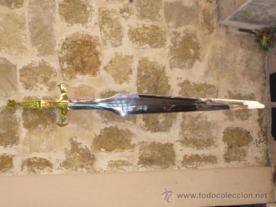 Militaria: ESPECTACULAR  ESPADA  ARTESANAL - Foto 2