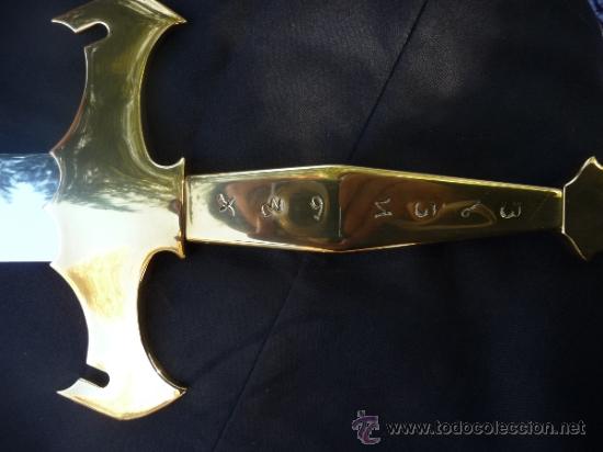Militaria: ESPECTACULAR  ESPADA  ARTESANAL - Foto 5