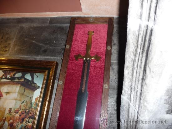 Militaria: ESPECTACULAR  ESPADA  ARTESANAL - Foto 22