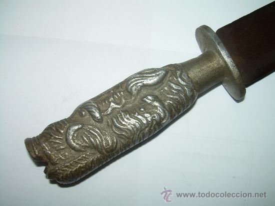 Militaria: ANTIGUO Y BONITO MACHETE DE MONTE. - Foto 1