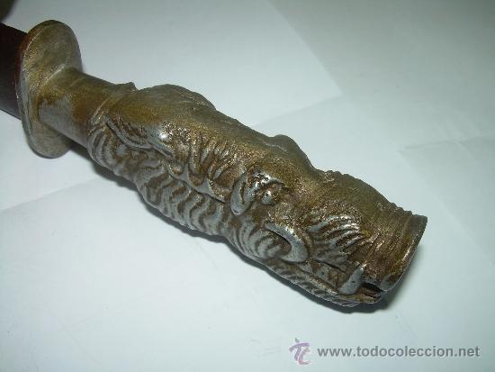 Militaria: ANTIGUO Y BONITO MACHETE DE MONTE. - Foto 4