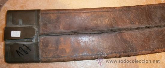 Militaria: Funda de cuchillo de cuero, 52 cm - Foto 5