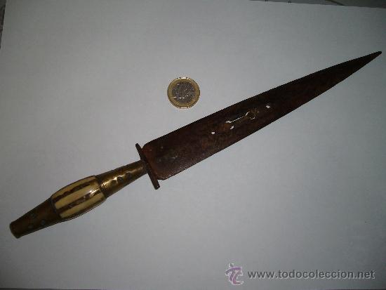 Militaria: PU&Ntilde;AL DE ALBACETE 29 CM - Foto 2