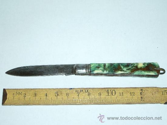 Militaria: ALBACETE  NAVAJA - Foto 1