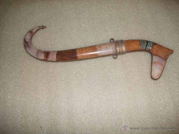 Militaria: Cuchillo &aacute;rabe de nacar - Foto 3