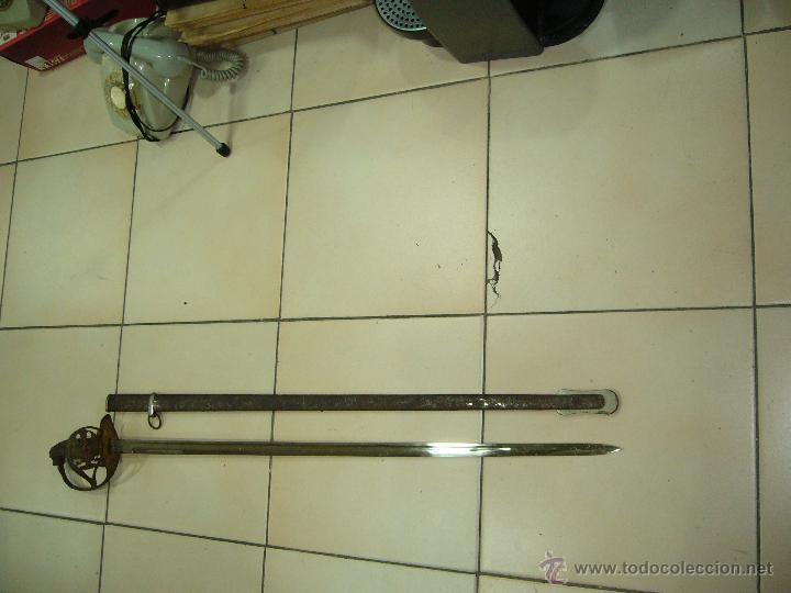 Militaria: ESPADA SABLE ESPA&Ntilde;OL FABRICADA TOLEDO - Foto 2