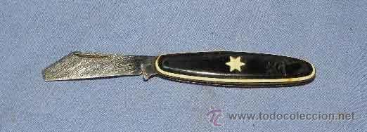 Militaria: ANTIGUA NAVAJA - MIDE 10 CMS ABIERTA. - Foto 1