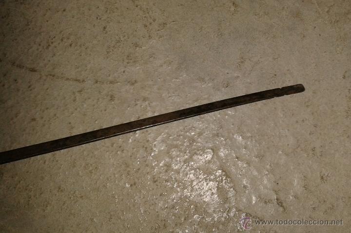 Militaria: Florete de 98 cms. aprox. de longitud total. - Foto 6