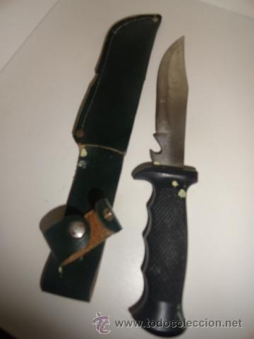 Militaria: cuchillo en funda desconozco marca - Foto 1