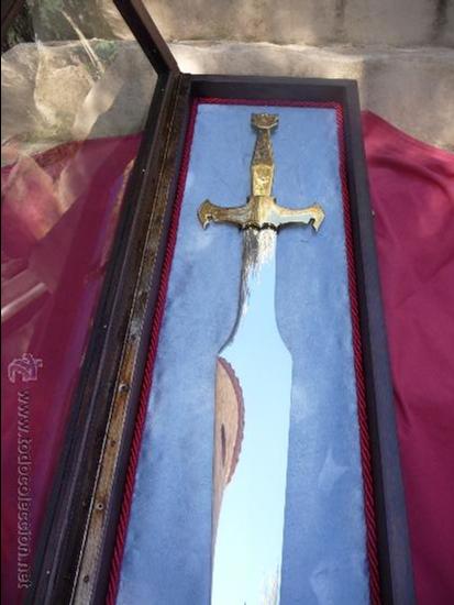 Militaria: ESPECTACULAR  ESPADA  ARTESANAL - Foto 1
