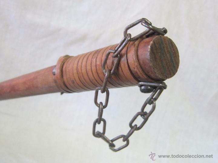 Militaria: HACHA MEDIEVAL EN METAL - Foto 3