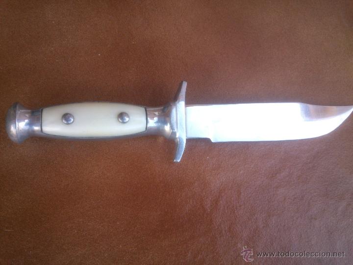 Militaria: ANTIGUO MACHETE .INOX - Foto 1