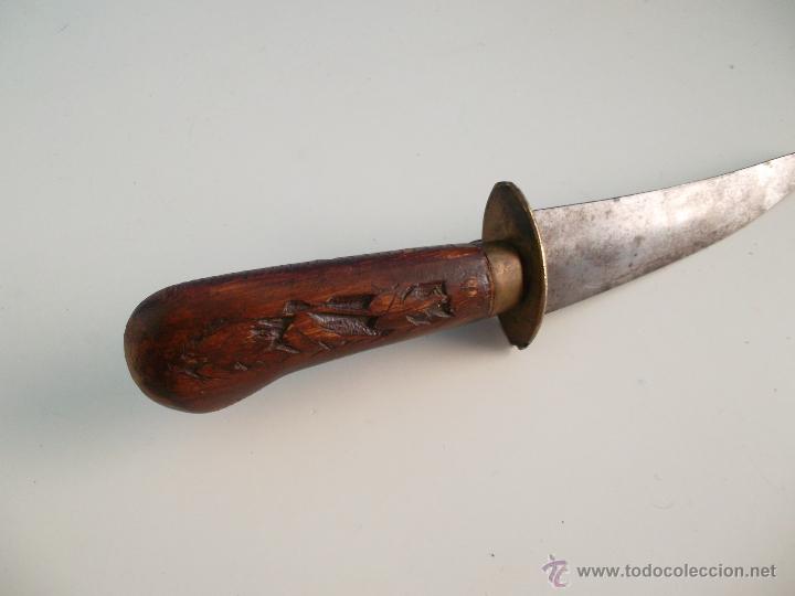 Militaria: cuchillo antiguo - Foto 2
