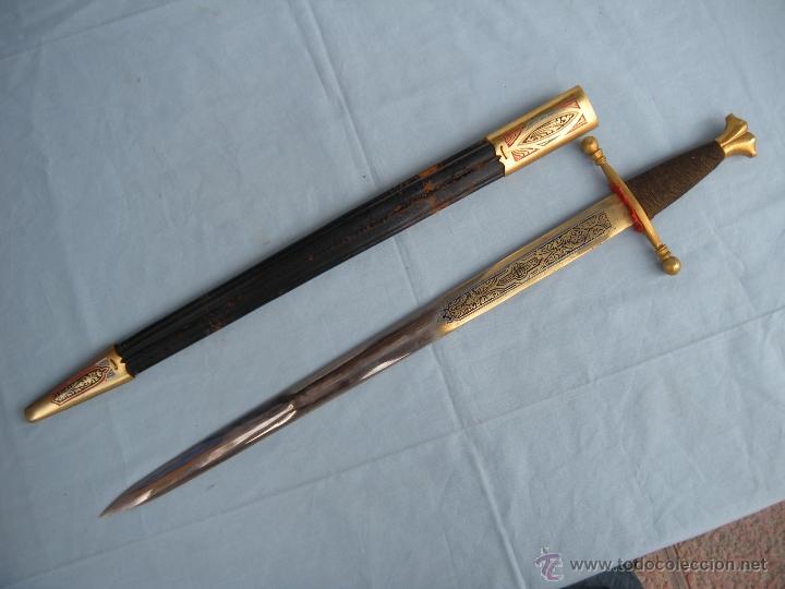 Militaria: ESPADA DE TOLEDO CON FUNDA . - Foto 1
