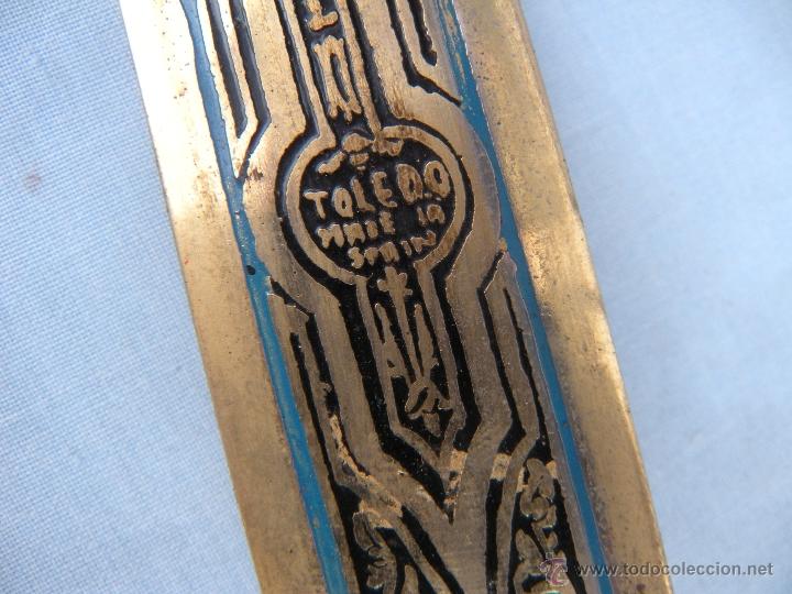 Militaria: ESPADA DE TOLEDO CON FUNDA . - Foto 3