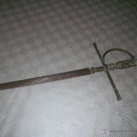 espada antigua del 1800 a 1900