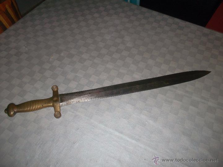 Militaria: bonito machete frances - Foto 1