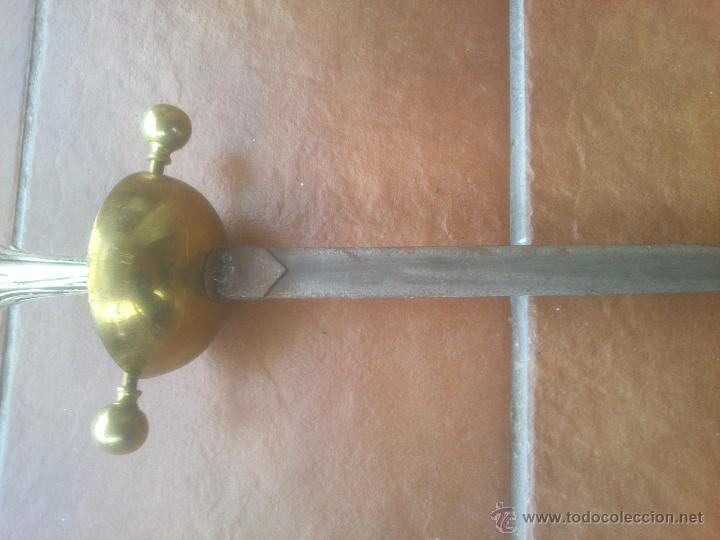 Militaria: ESPADA TIPO HECHA A MANO - Foto 3