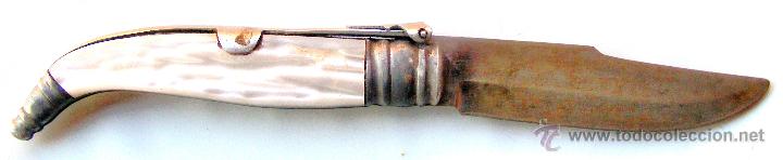 Militaria: NAVAJA MANGO DE PLASTICO - Foto 4