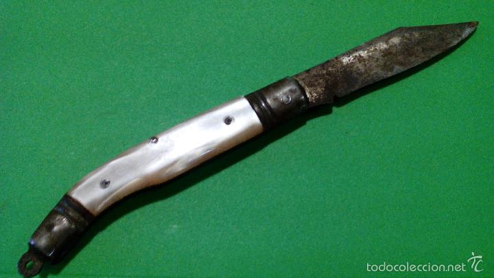 Militaria: ANTIGUA NAVAJA LOS MELESES - Foto 3