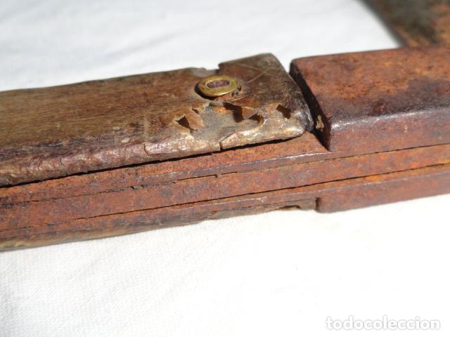 Militaria: ANTIGUA NAVAJA CON MANGO DE ASTA. - Foto 15