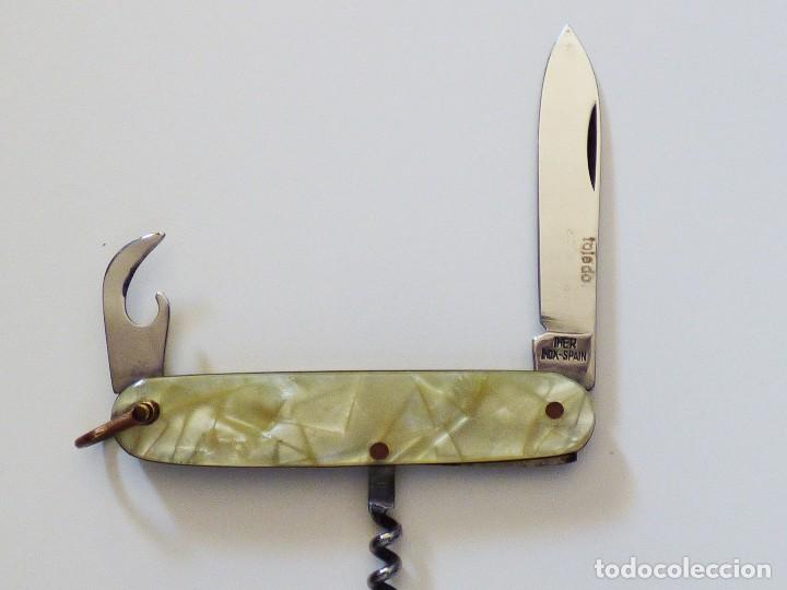 Militaria: NAVAJA DE LA MARCA IHER (IZAGUIRRE HERMANOS) PRECURSORA DE AITOR. MUY RARA.
